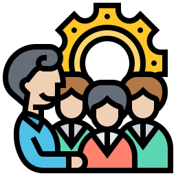 Ícono del curso trabajo equipo